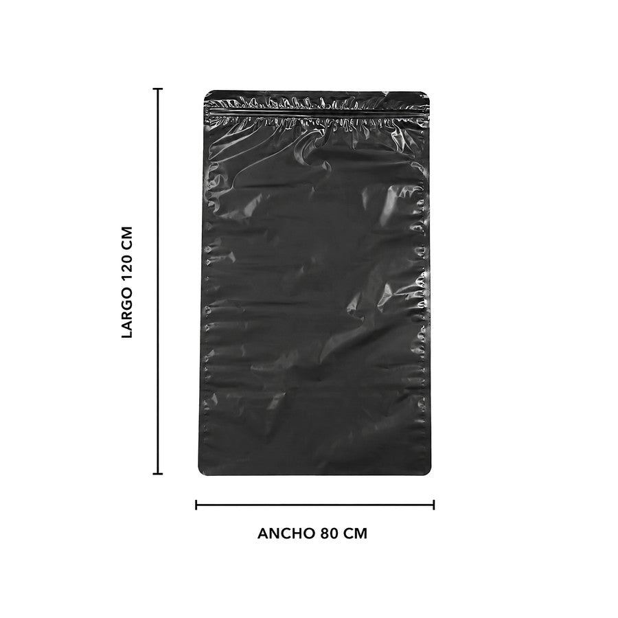 Bolsa Negra de Polietileno 80x120