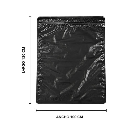 Bolsa Negra de Polietileno 100x120