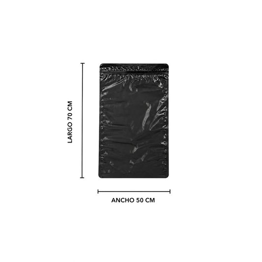 Bolsa Negra de Polietileno 50x70