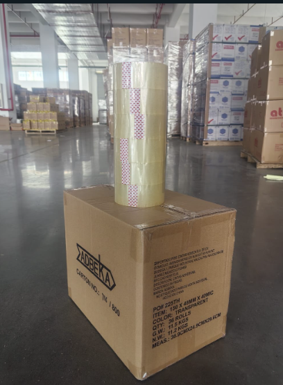 Cinta adhesiva transparente 48x150 Caja de 36 Rollos