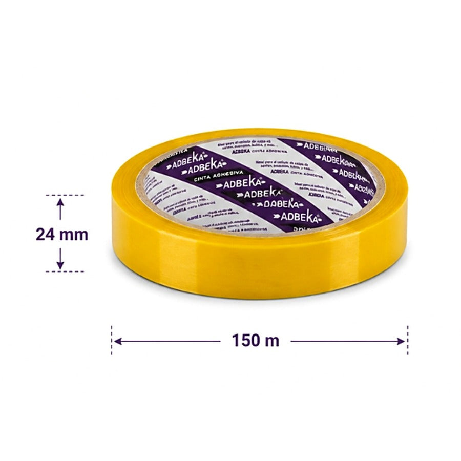 Cinta adhesiva Yellowish 24x150