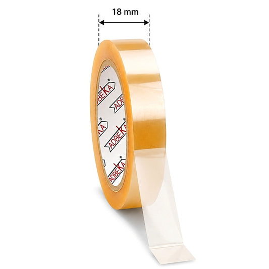 Cinta adhesiva transparente 18x150