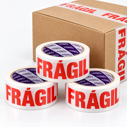 Cinta Frágil Adbeka 48mm 3 rollos